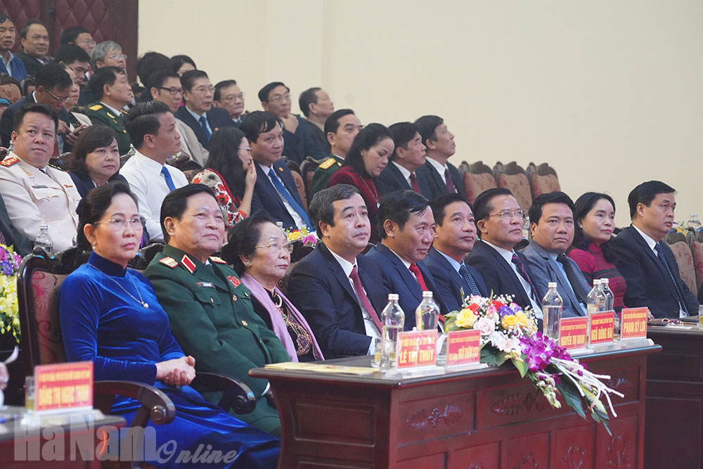 Lễ kỷ niệm 130 năm thành lập tỉnh Hà Nam và đón nhận Huân chương Độc lập hạng Nhất