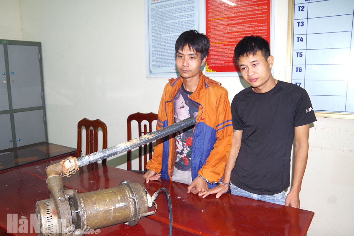Công an huyện Thanh Liêm triệt phá chuyên án bắt nhóm đối tượng trộm cắp tài sản