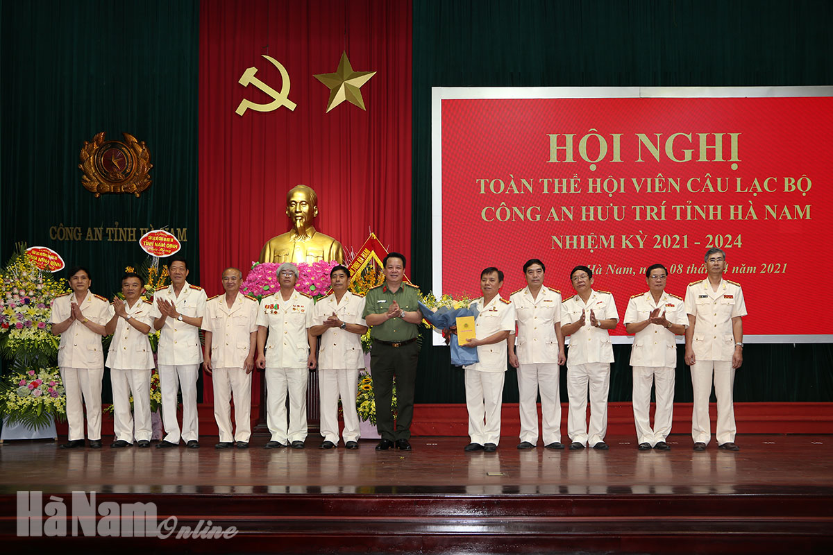 Hội nghị toàn thể hội viên Câu lạc bộ Công an hưu trí tỉnh Hà Nam nhiệm kỳ 20212024