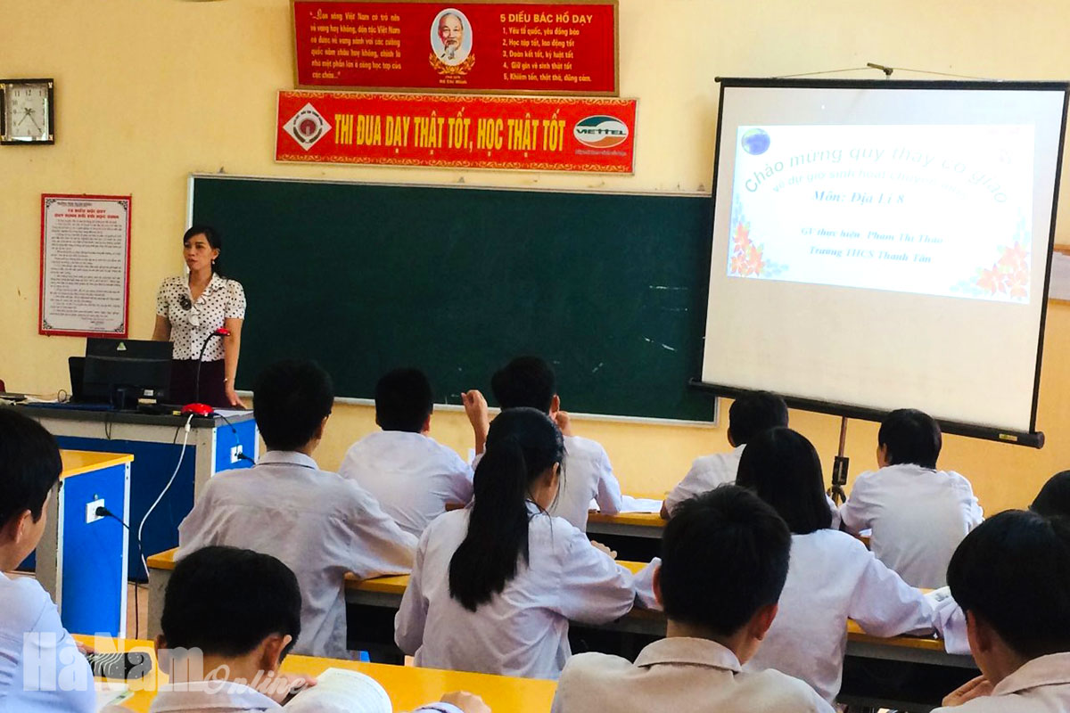Trường THCS Thanh Tân nỗ lực nâng cao chất lượng giáo dục