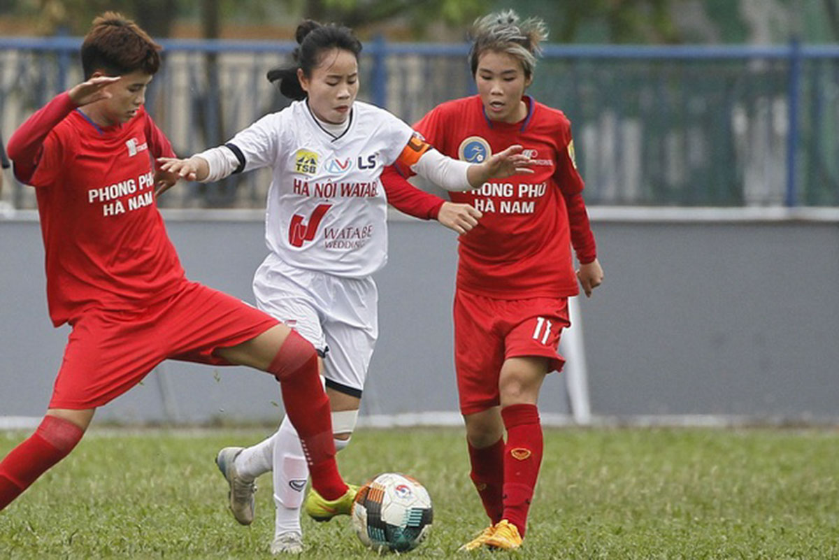 Kết thúc Giải bóng đá nữ Cúp quốc gia 2021 Phong Phú Hà Nam đứng thứ tư