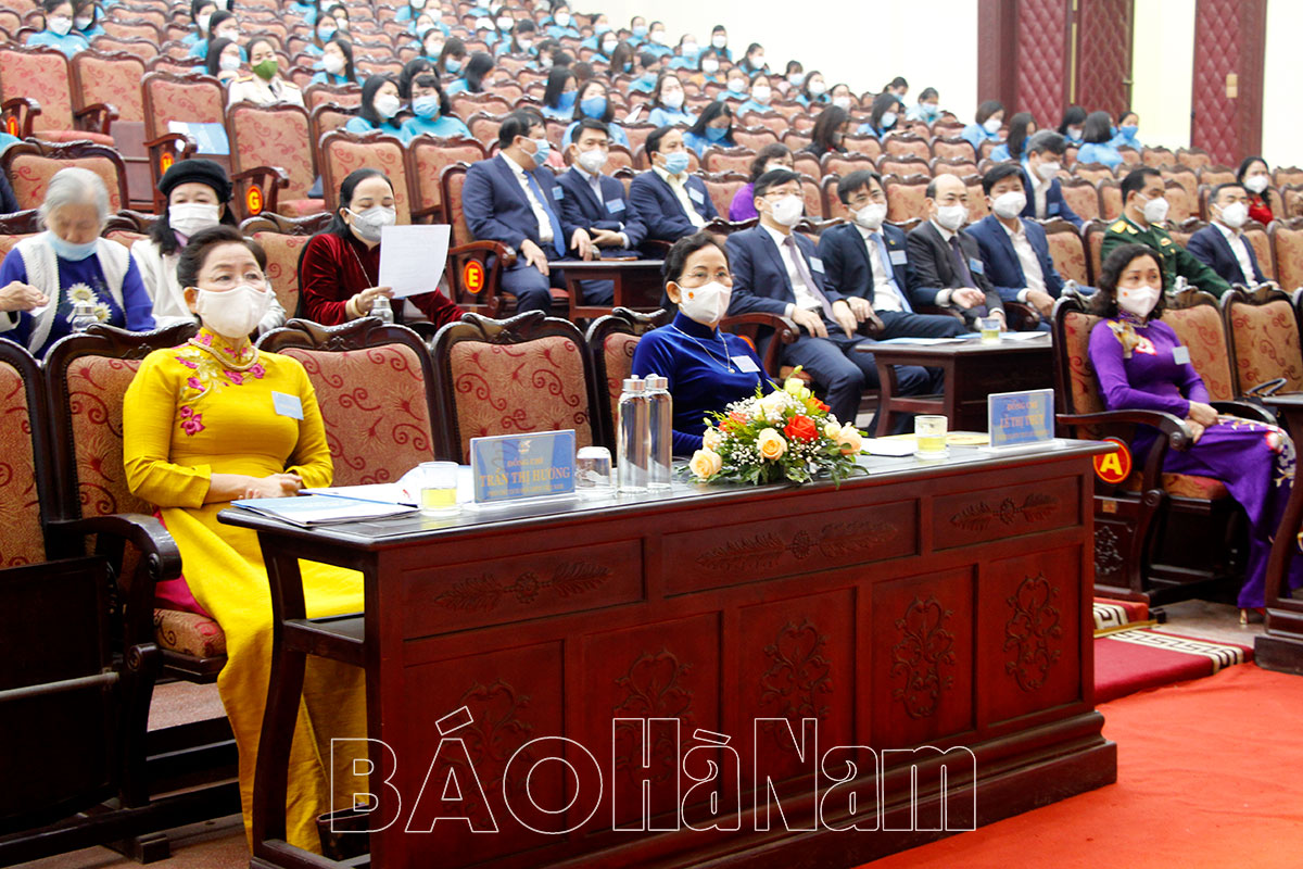 Đại hội Đại biểu Phụ nữ tỉnh Hà Nam lần thứ XVII nhiệm kỳ 2021 2026