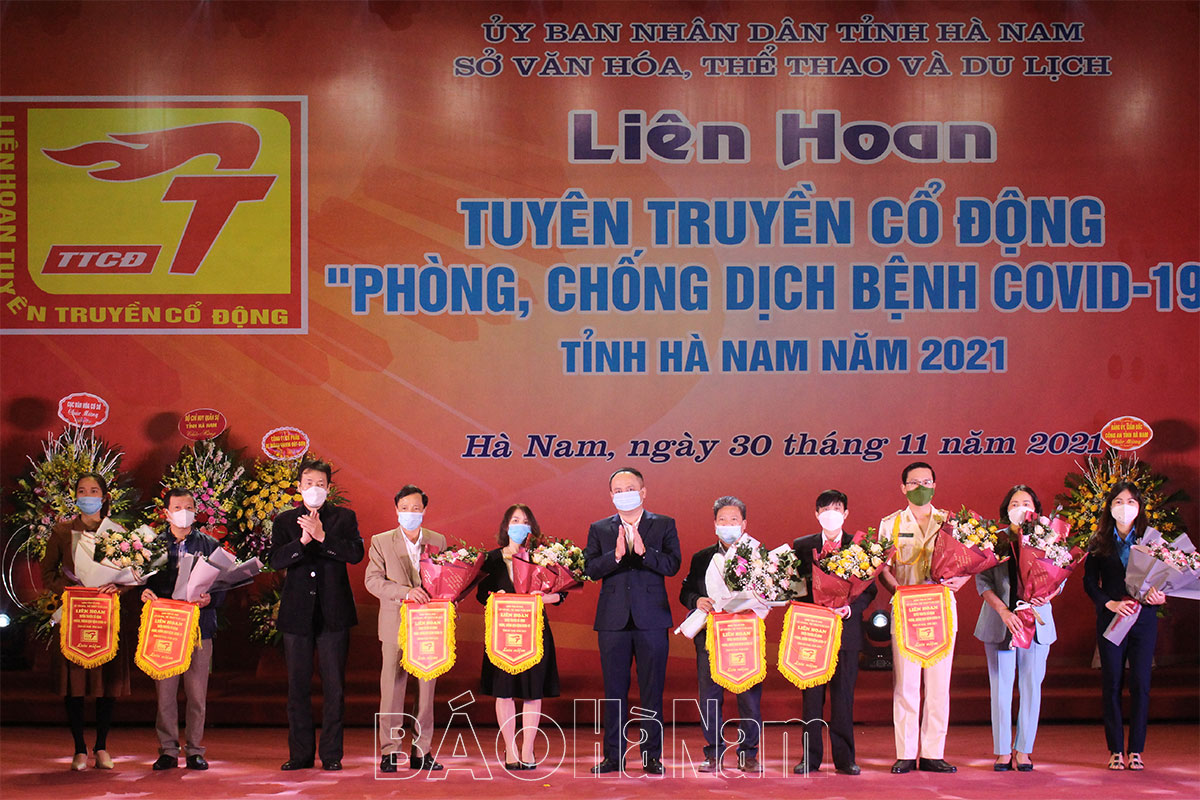 Khai mạc Liên hoan tuyên truyền cổ động tỉnh Hà Nam năm 2021