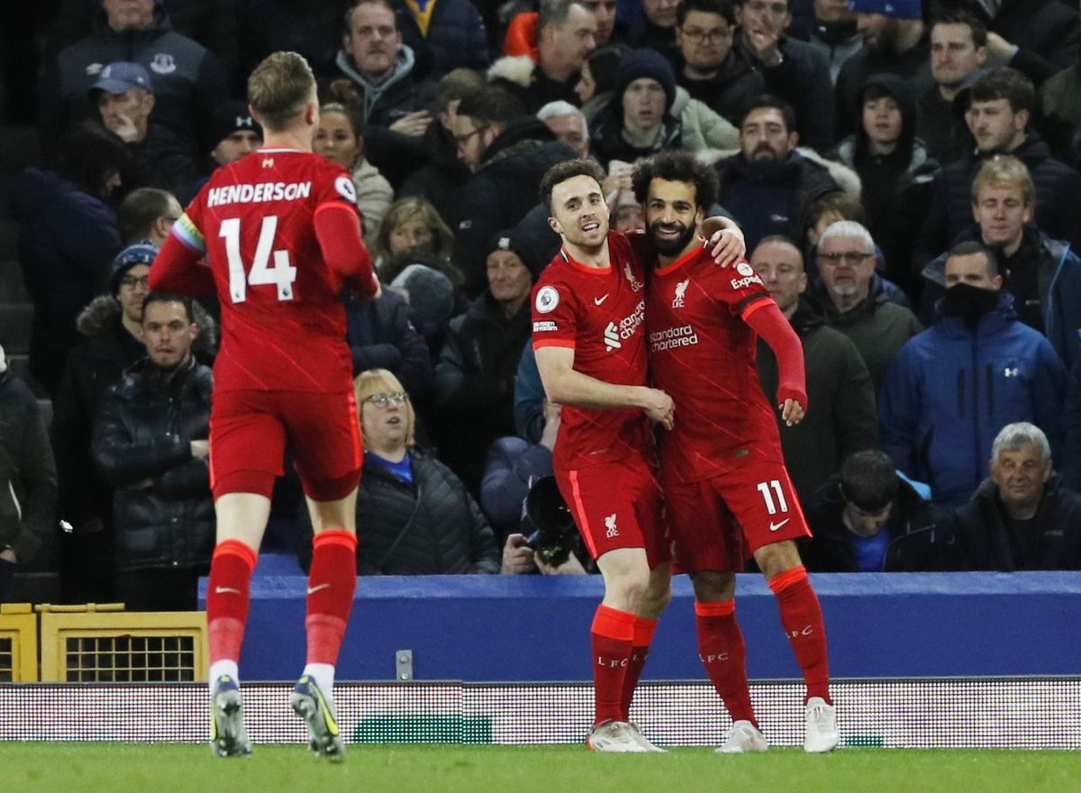 Salah lập cú đúp Liverpool tiếp tục cuộc đua tam mã với Chelsea và Man City