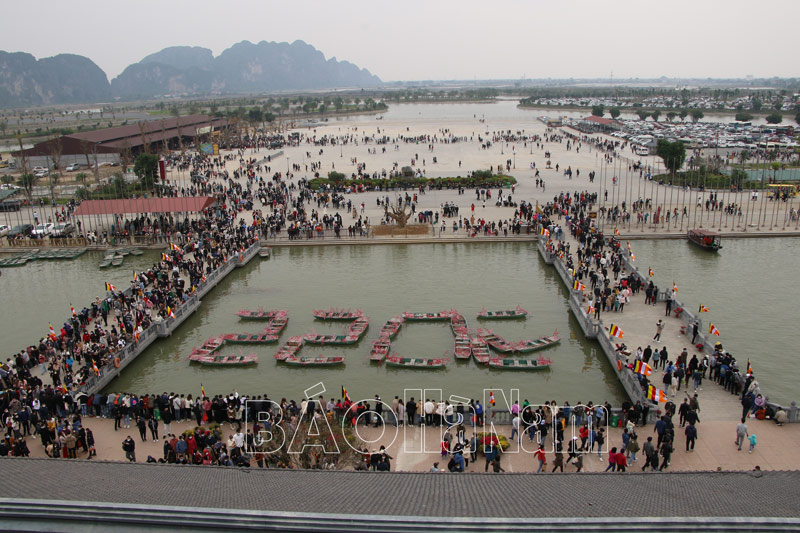 Hà Nam đón 250 nghìn khách du lịch trong dịp Tết Nguyên đán Nhâm Dần