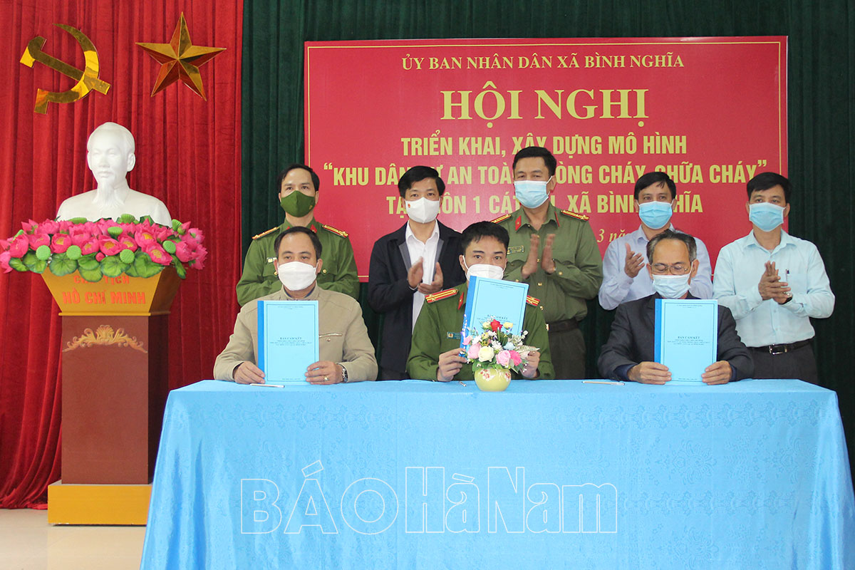 Ra mắt mô hình Tổ liên gia an toàn PCCC  Công an tỉnh Bắc Ninh