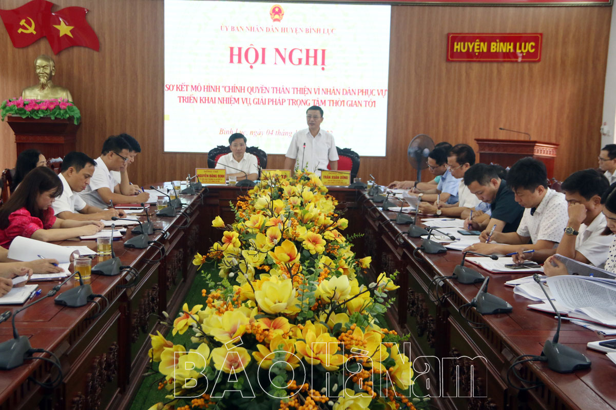 Ra mắt và tập huấn mô hình Chính quyền thân thiện vì nhân dân phục vụ tại  xã Trung Thượng  Trang thông tin điện tử Huyện Quan Sơn  tỉnh Thanh Hóa