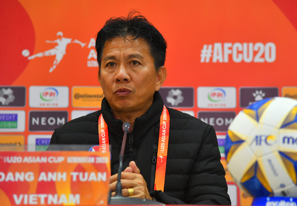 VCK U20 châu Á 2023 HLV Hoàng Anh Tuấn đánh giá về trận thua của U20 Việt Nam 