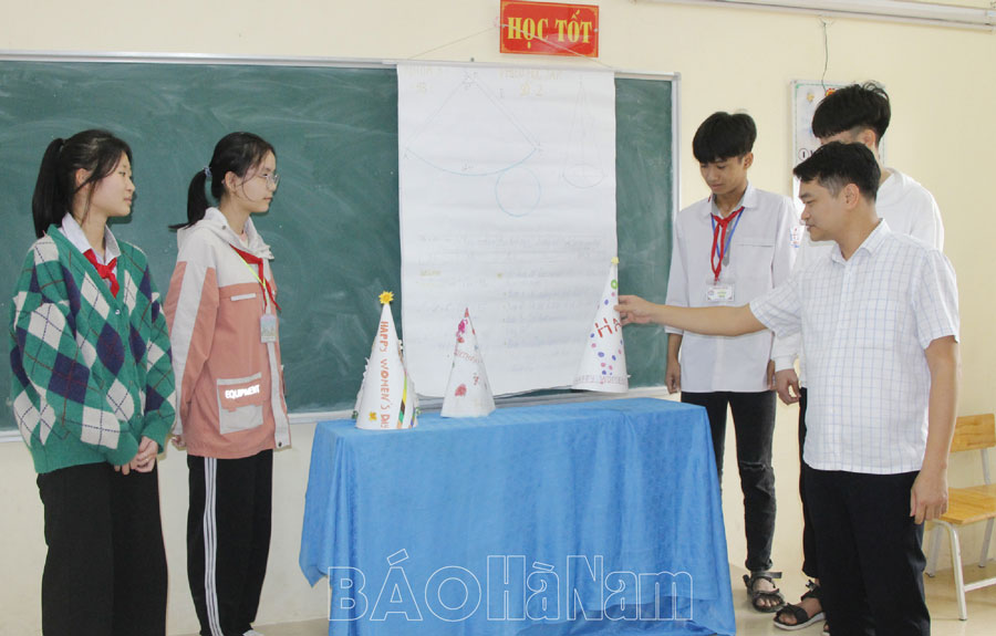 Ngành giáo dục thị xã Duy Tiên đẩy mạnh dạy học STEM trong các trường học