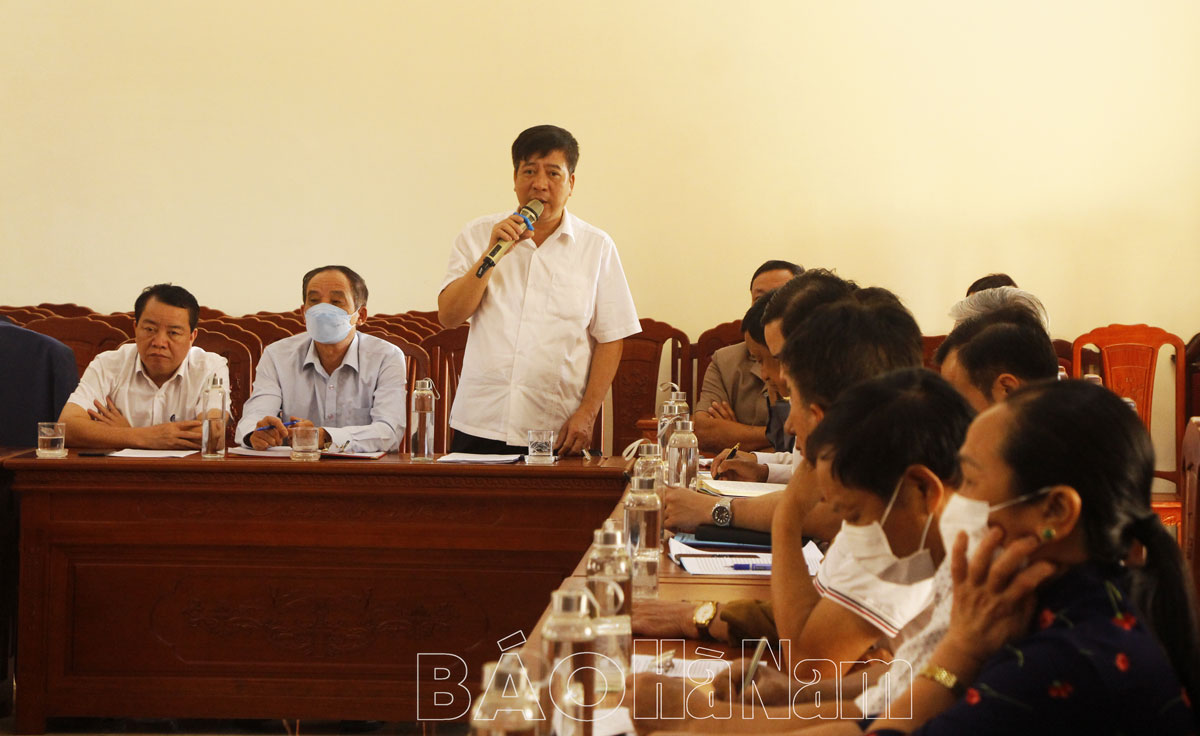 Tọa đàm về giải pháp nâng cao chất lượng và hiệu quả hoạt động của Ban Thanh tra nhân dân Ban Giám sát đầu tư của cộng đồng trên địa bàn tỉnh Hà Nam 