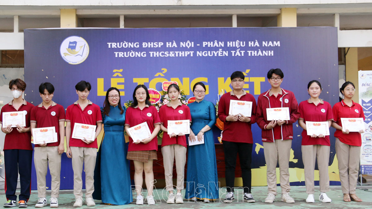 Trường THCS THPT Nguyễn Tất Thành tổng kết năm học 2022 – 2023