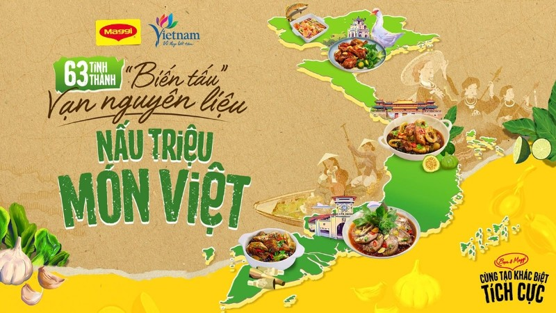 Phát hành bản đồ ẩm thực Việt trực tuyến đầu tiên